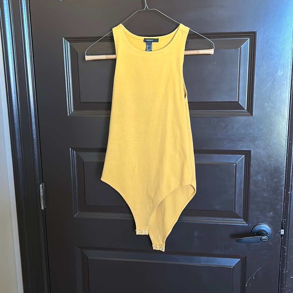 Forever 21  Sleeveless Fitted Bodysuit